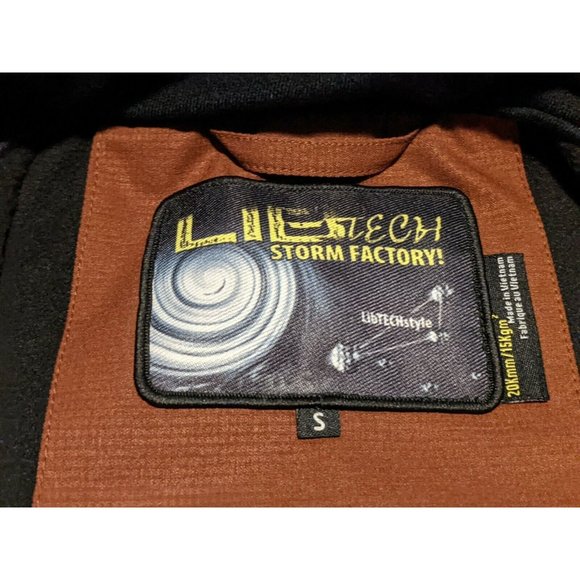 Lib Tech Storm Factory Wayne Snowboard Pants Sz. Small - Burgundy - Picture 8 of 12